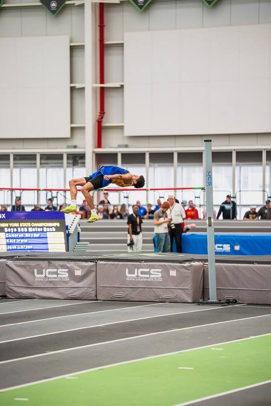 Track: NYS championships at Ocean Breeze — photographed by Tim Reynolds for 845 Sports Rewind